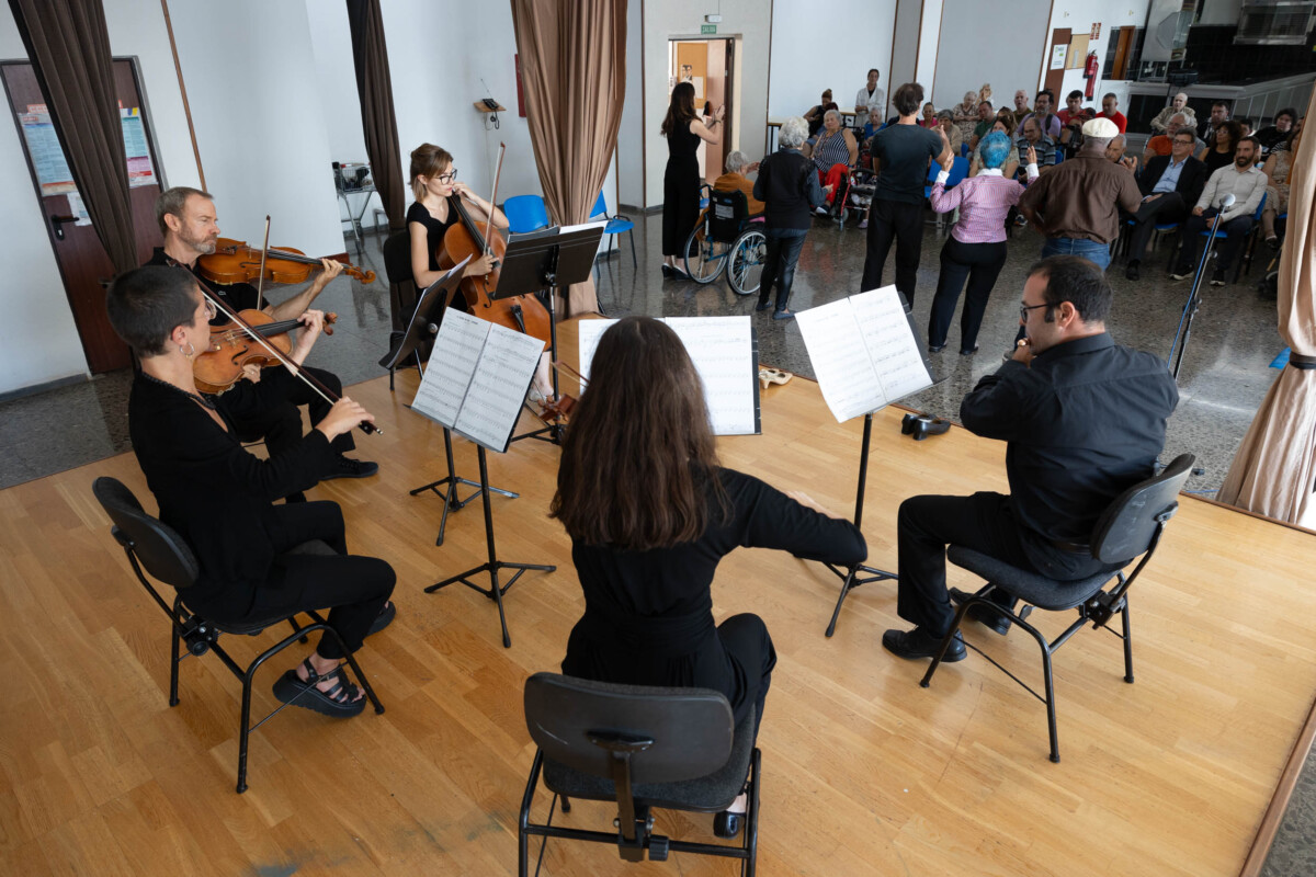 El programa Música Abierta acerca la Sinfónica a centros de mayores, ocupacionales y penitenciarios